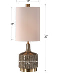 Darrin - Table Lamp - Gray