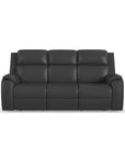 Ziggy - Power Reclining Sofa With Power Headrest, Lumbar, Heat & Massage