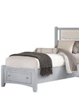 Bonanza - Linen Upholstered Bed With Storage Footboard