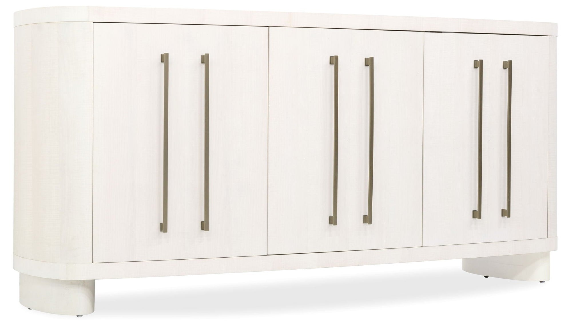 Melange - Bar None Credenza - White