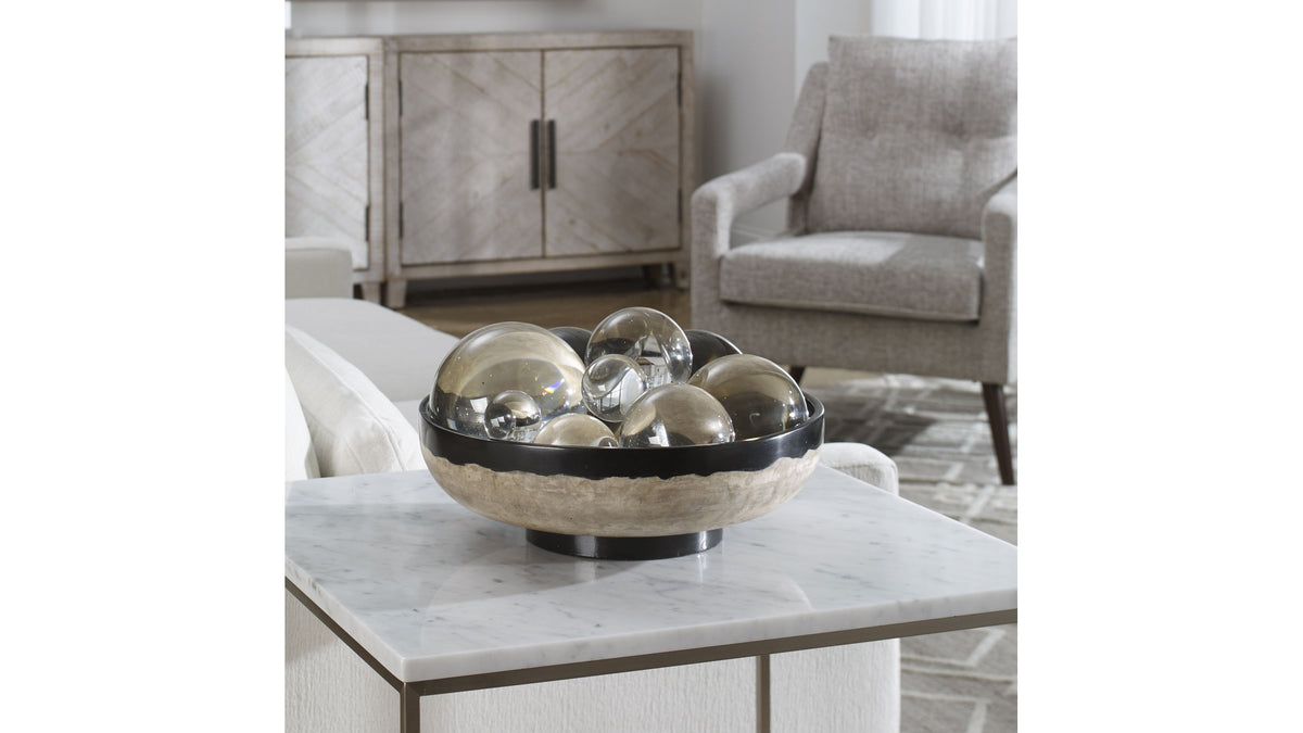 Rastia - Terrazzo Bowl - Beige
