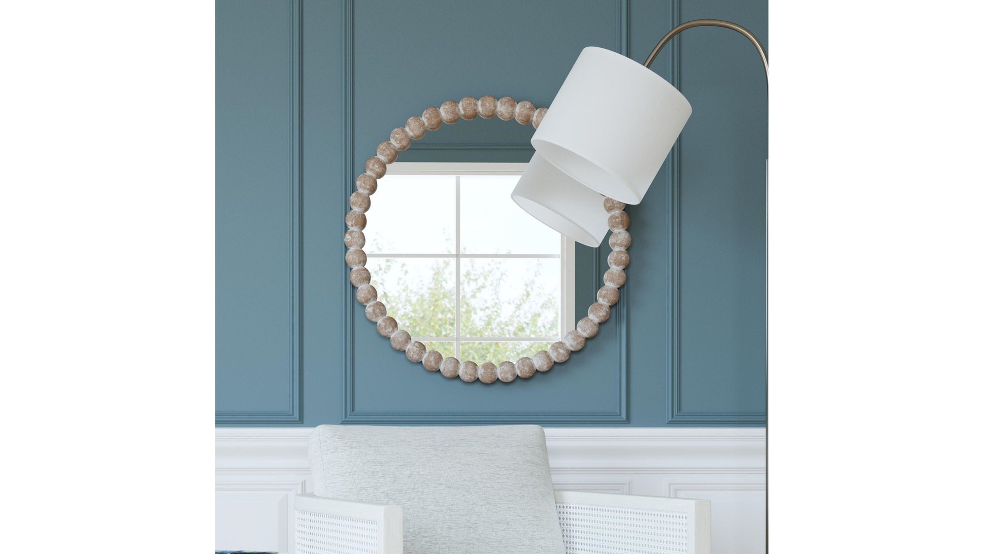 Zeena - Wall Mirror - Silver
