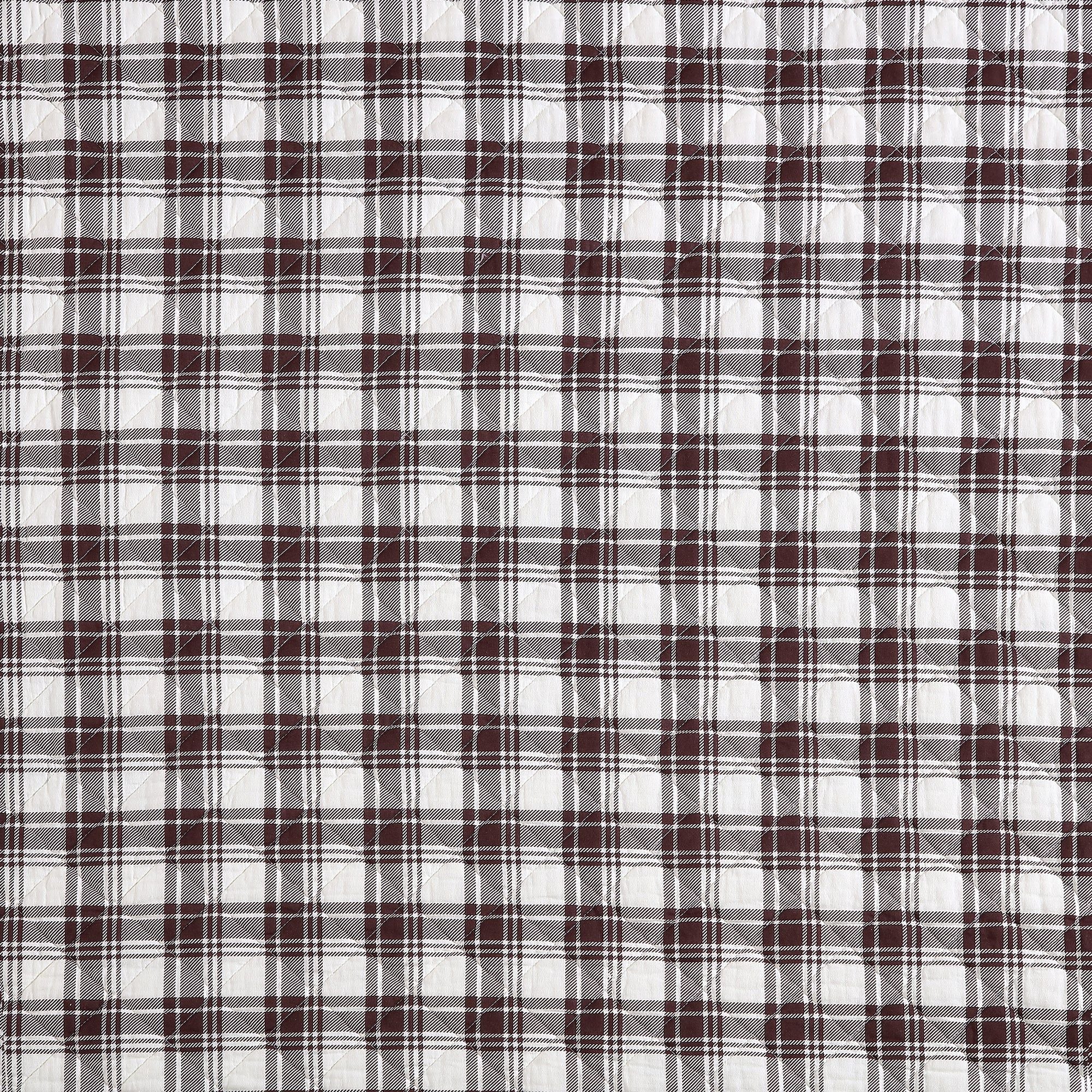 White Pine - King Reversible Quilt Set (Set of 3) - White