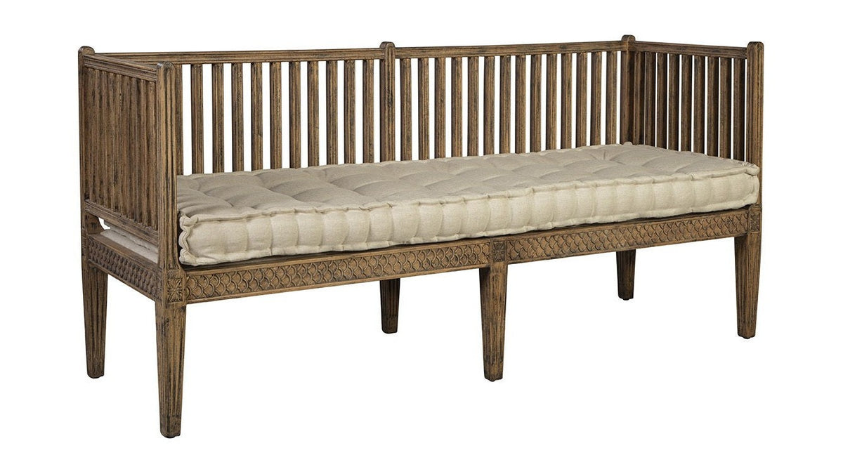 Depaul - Settee - Dark Brown