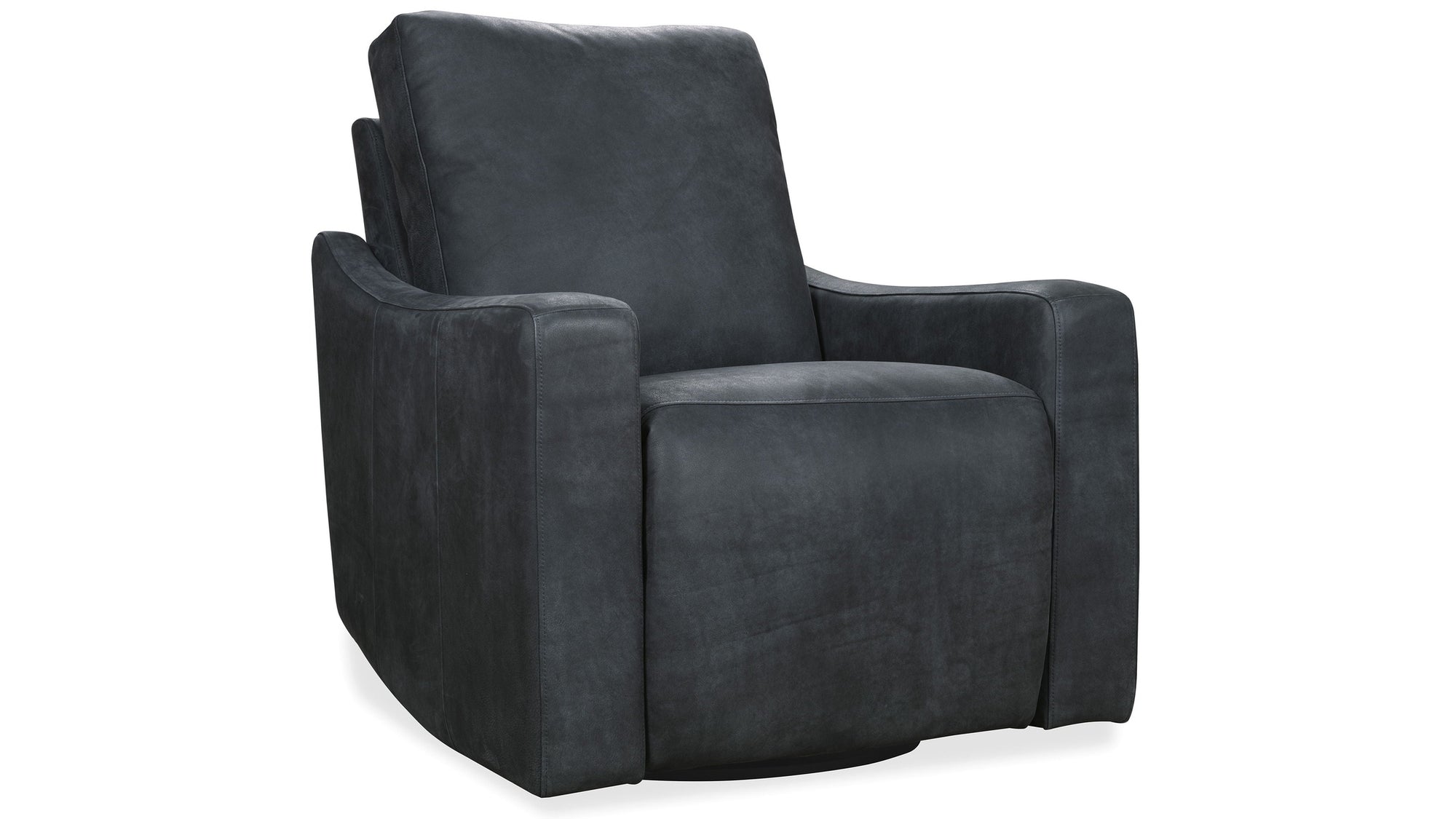 Lewis - Power Swivel Recliner - Black