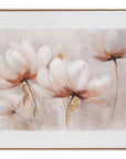 Blush Magnolia II Framed Canvas - Pink