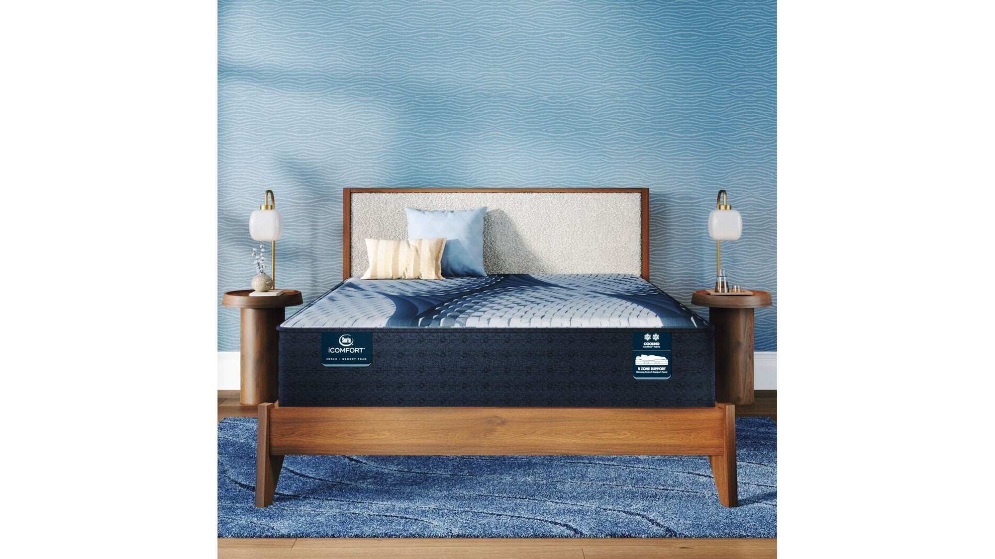 iComfort - 13" Iona Memory Foam Medium Mattress