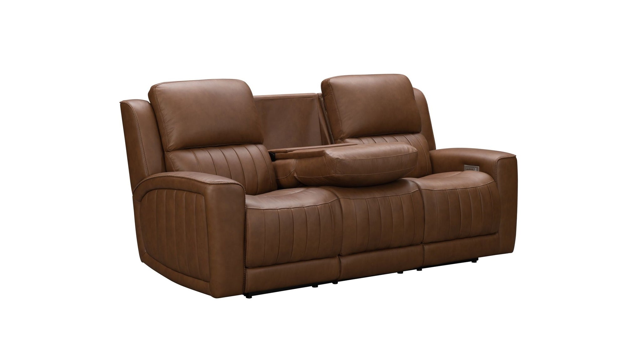 Pierce - Power Sofa With Power Recline, Power Headrest Drop Down Table With Two Cup Holders -Zero Gravity, Lumbar
