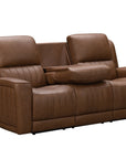 Pierce - Power Sofa With Power Recline, Power Headrest Drop Down Table With Two Cup Holders -Zero Gravity, Lumbar