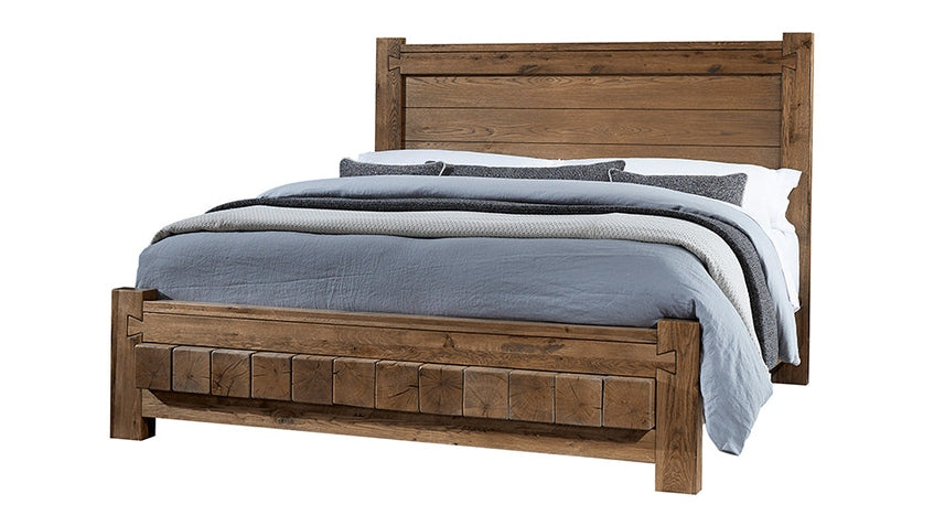 Dovetail Poster Bed with Dovetail Footboard