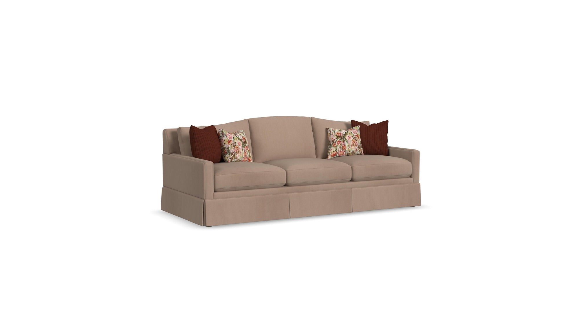 Lottie - Fabric Sofa With Skirt Trim