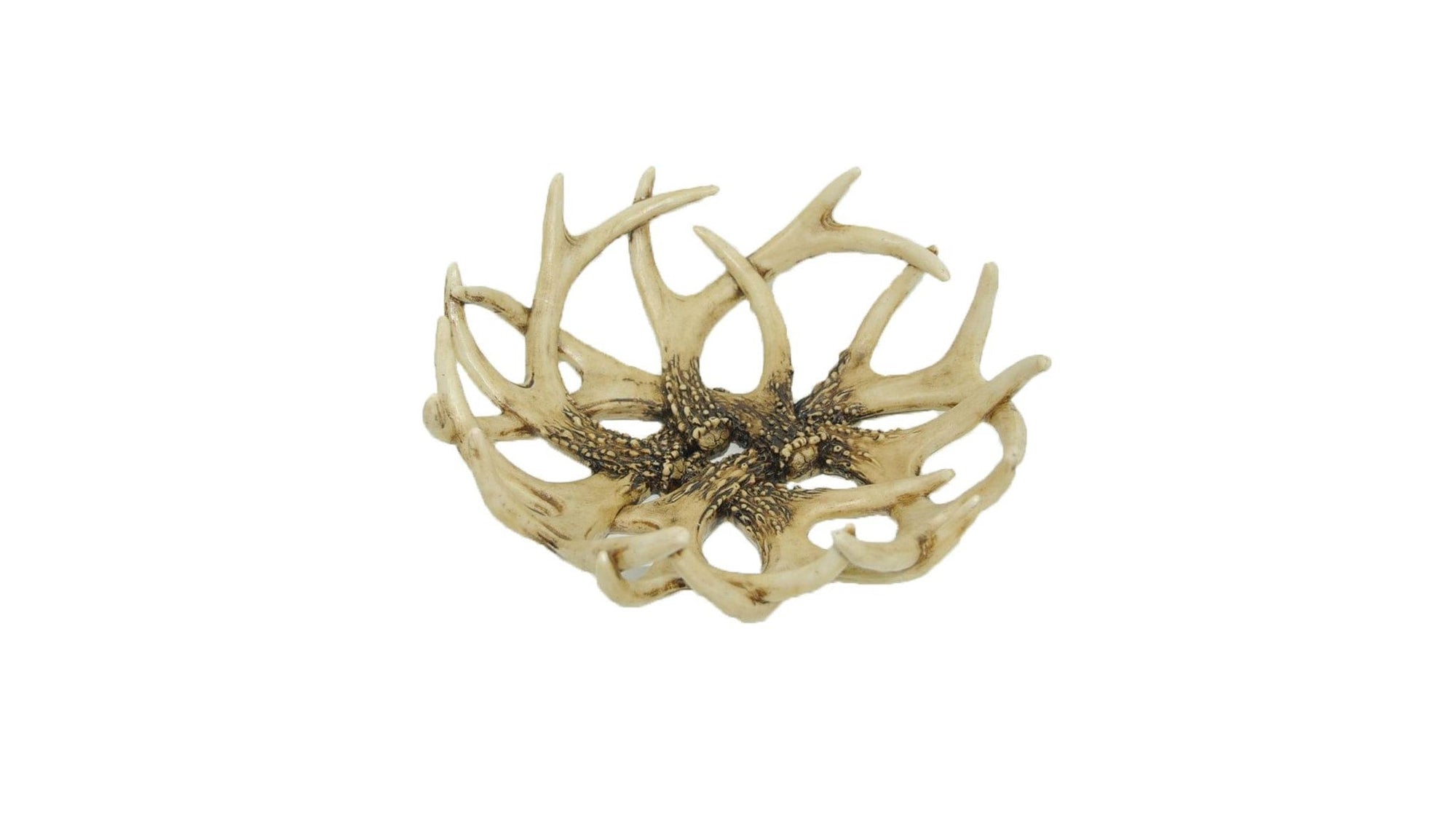 Antler - Faux Decorative Tray 2 Per Carton - Tan