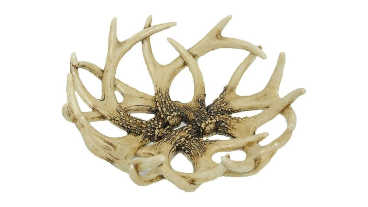 Antler - Faux Decorative Tray 2 Per Carton - Tan