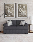 Florence - Fabric Stationary Extra Large Loveseat
