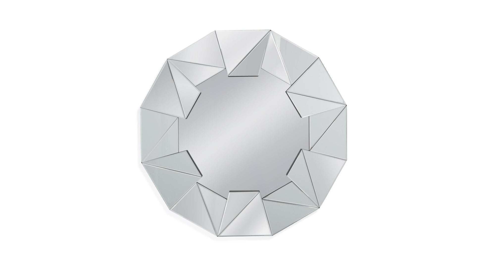Gannon - Wall Mirror - White