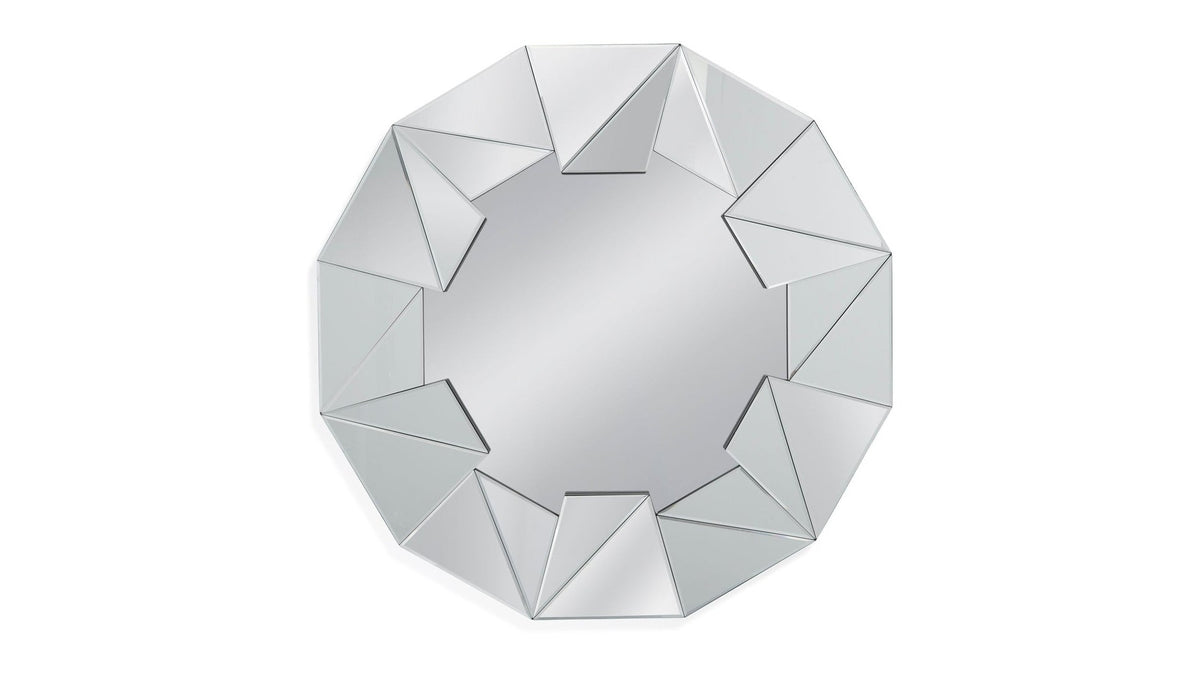 Gannon - Wall Mirror - White