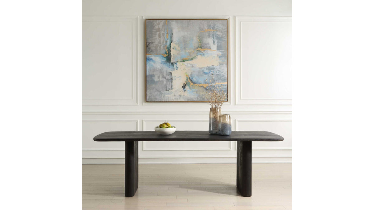 Kirin - Reclaimed Fir Dining Table - Black