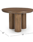 Napa - Dining Table - Rich Brown Mango