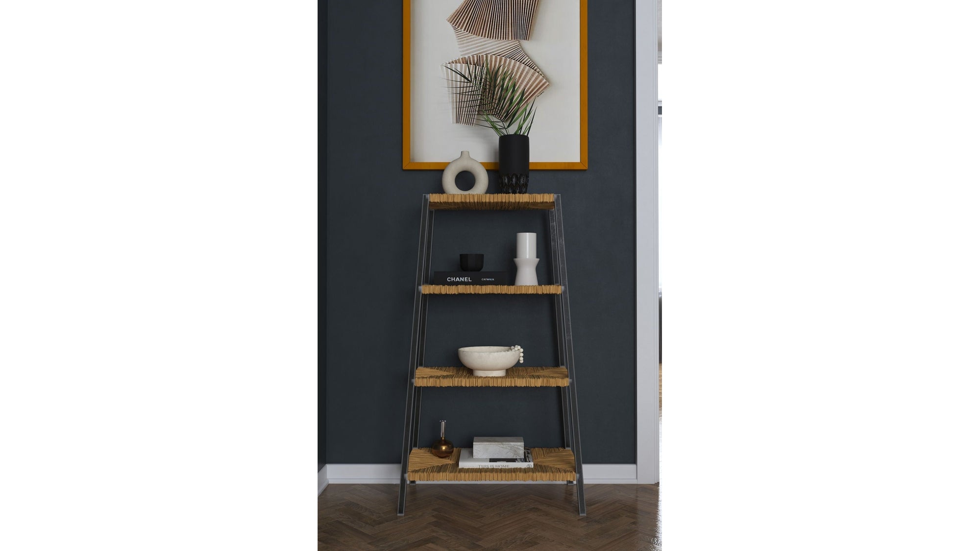 Commerce And Market - Bookcase - Light Brown