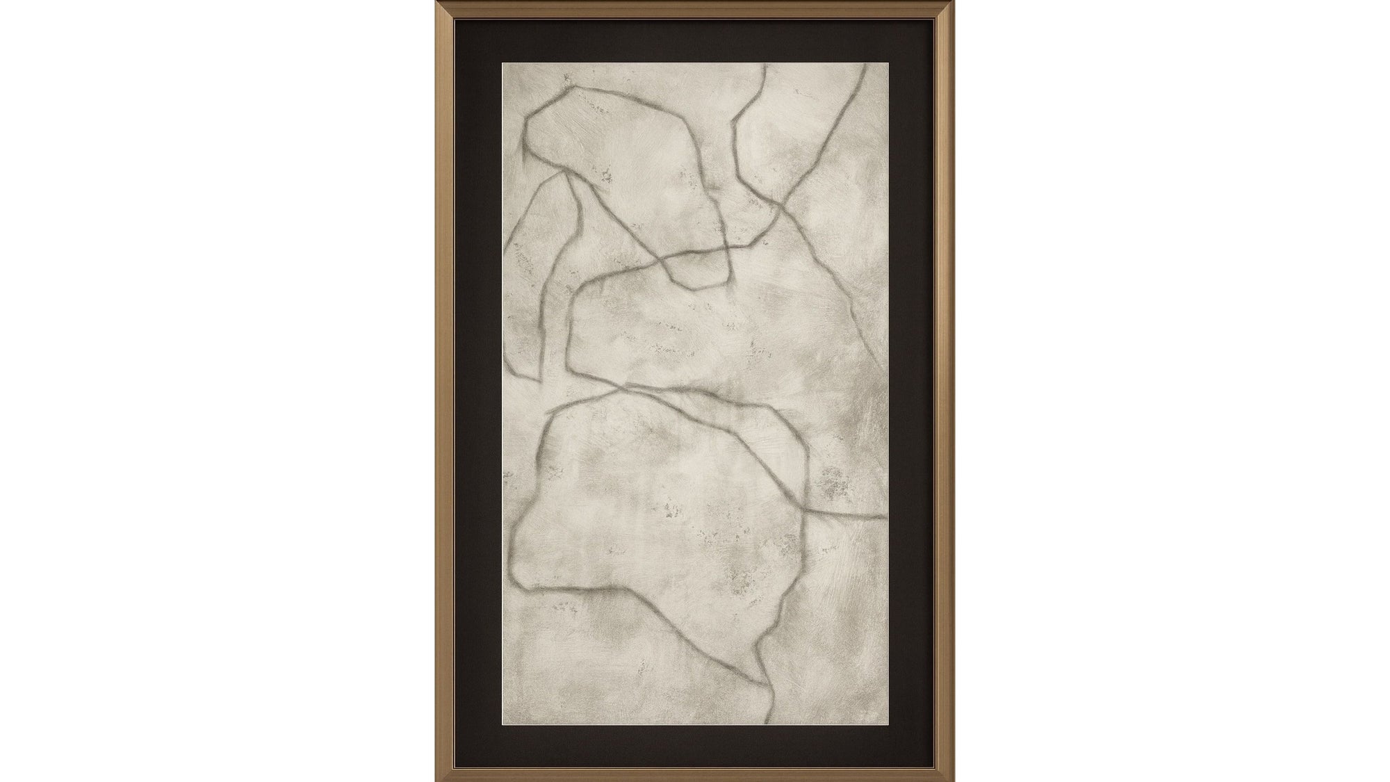 Conversations In The Past Framed Print - Gray / Off White
