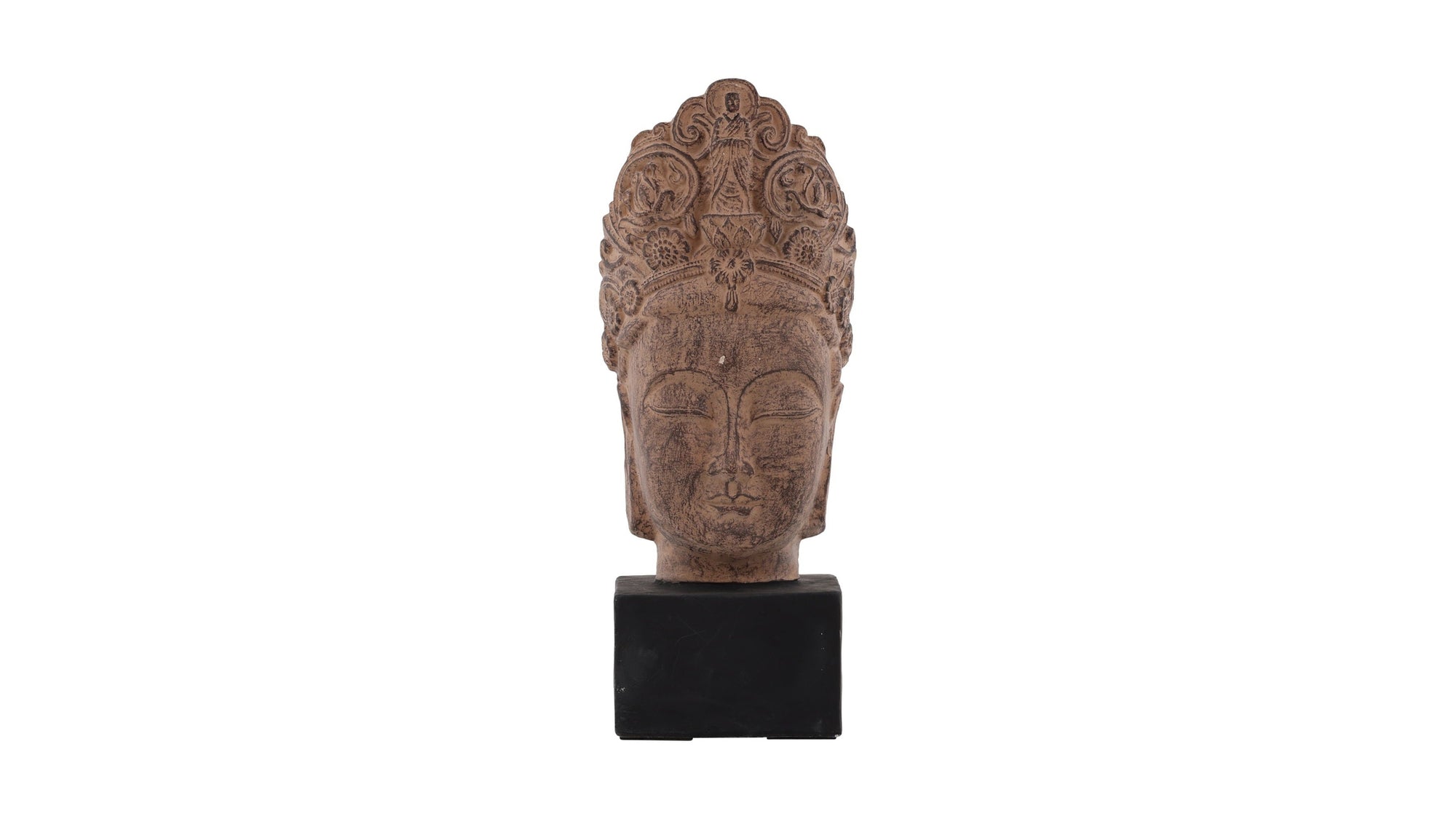 Hindu - Goddess Head - Light Brown