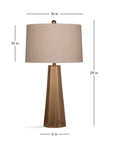 Marsham - Table Lamp - Brushed Gold