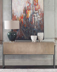 Nevis - Contemporary Console Table - Light Brown