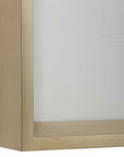 Ethos - Framed Abstract Print - Gold