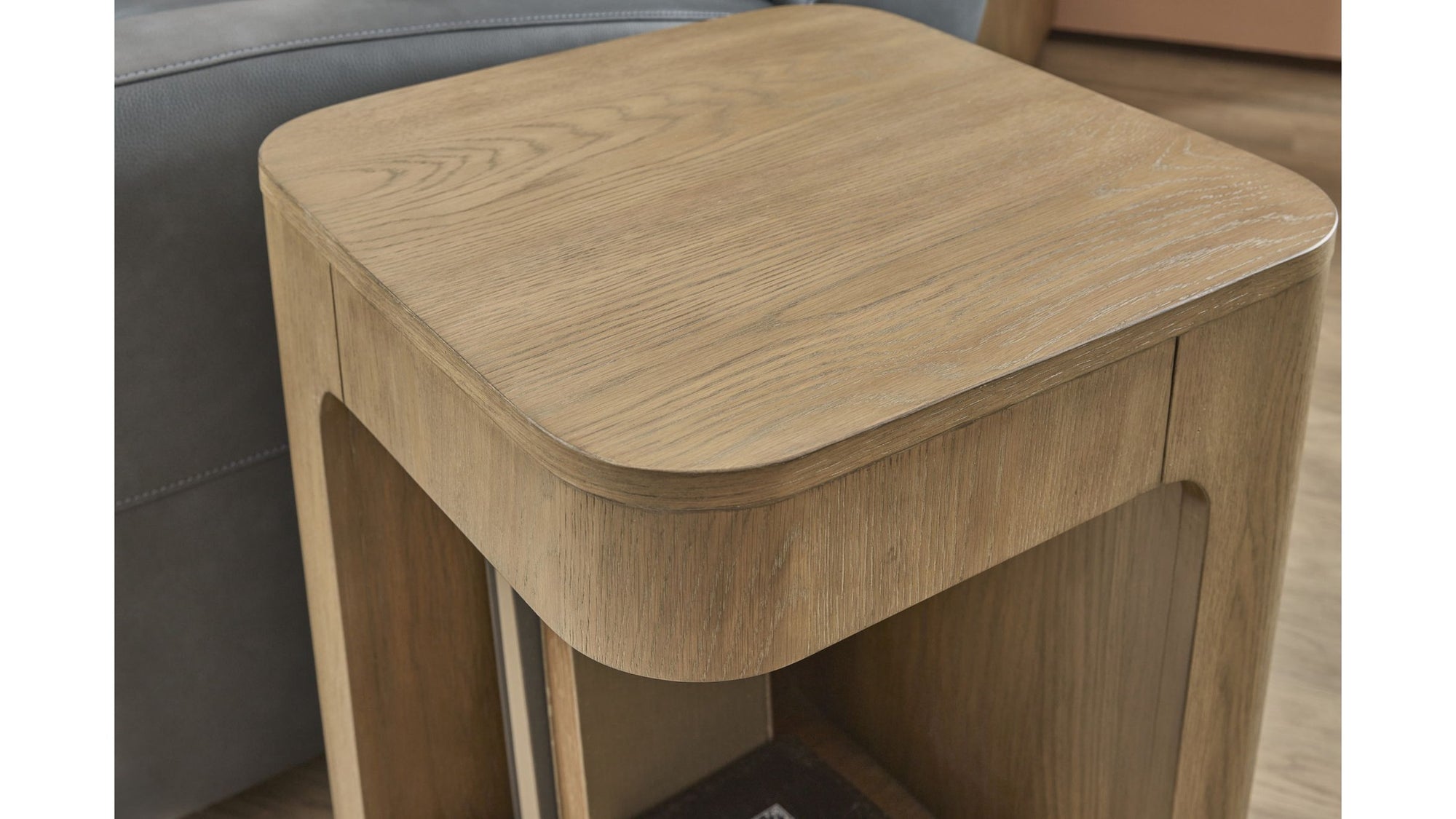 Normandy - Chairside Table - Light Brown