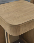 Normandy - Chairside Table - Light Brown