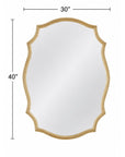 Camille - Wall Mirror - Gold
