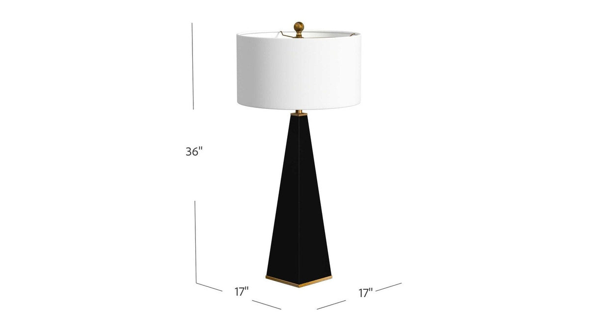 Elle - Table Lamp - Black
