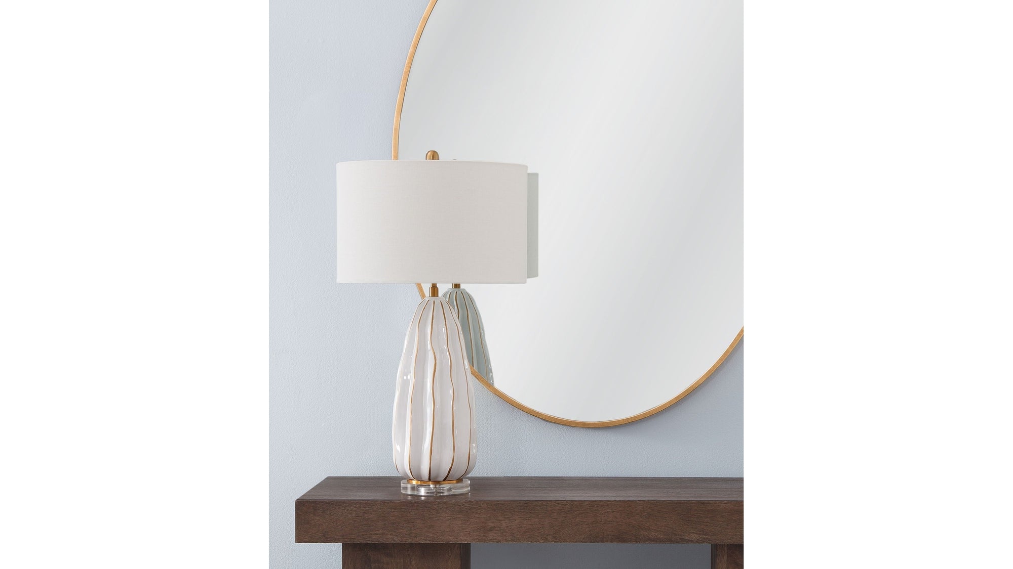 Josephine - Table Lamp - White