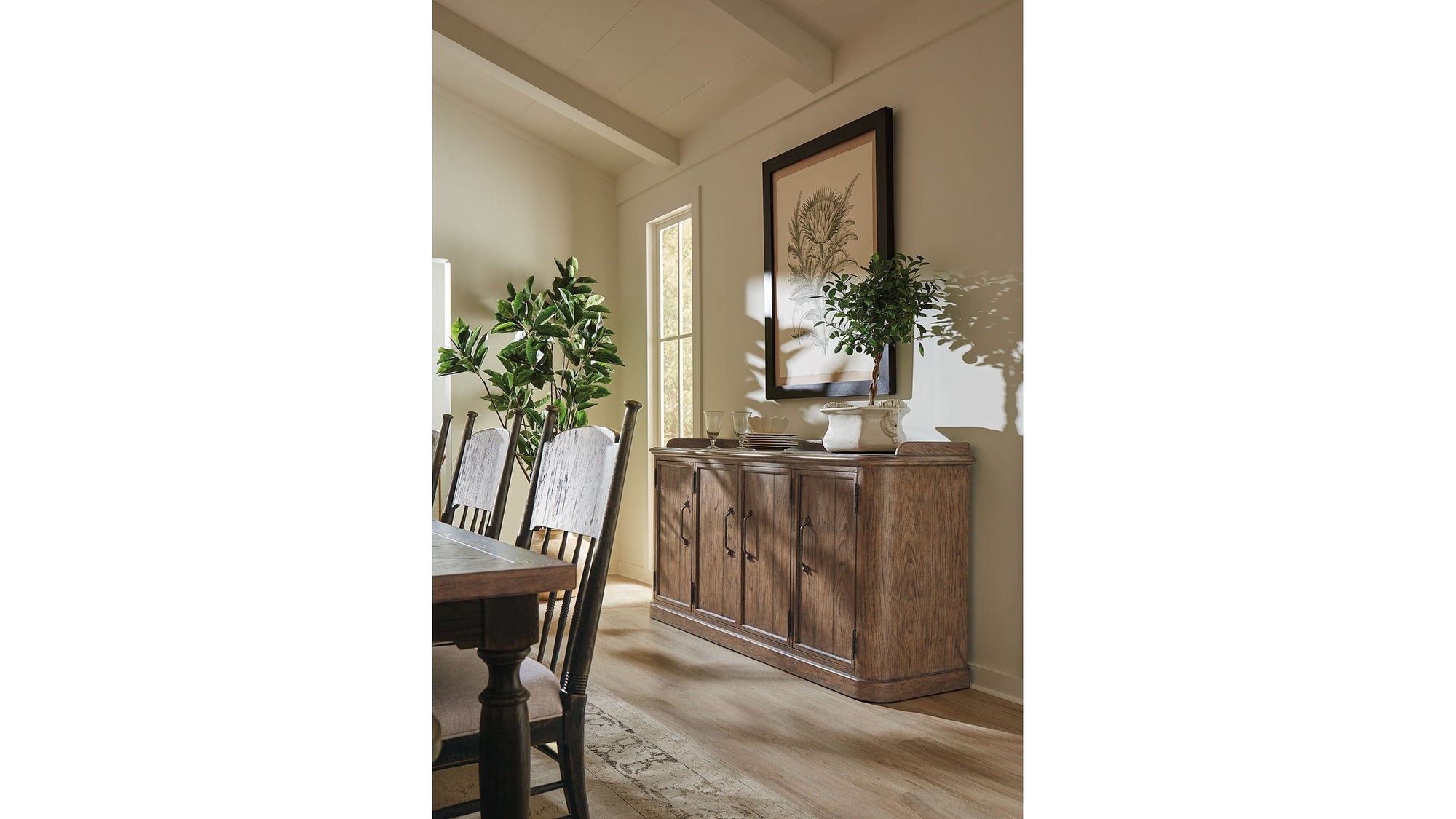 Americana - Four-Door Buffet - Light Brown
