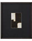 Desert Fragments VI Framed Print - Black / White