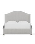 Choices - Emily Upholstered Bed - Gray Stripe