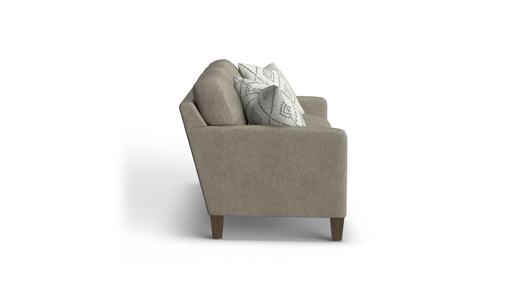 Moxy - Fabric Sofa With Straight Track Arms