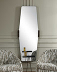 Orson - Mid-Century Tall Mirror - Bronze / Brown