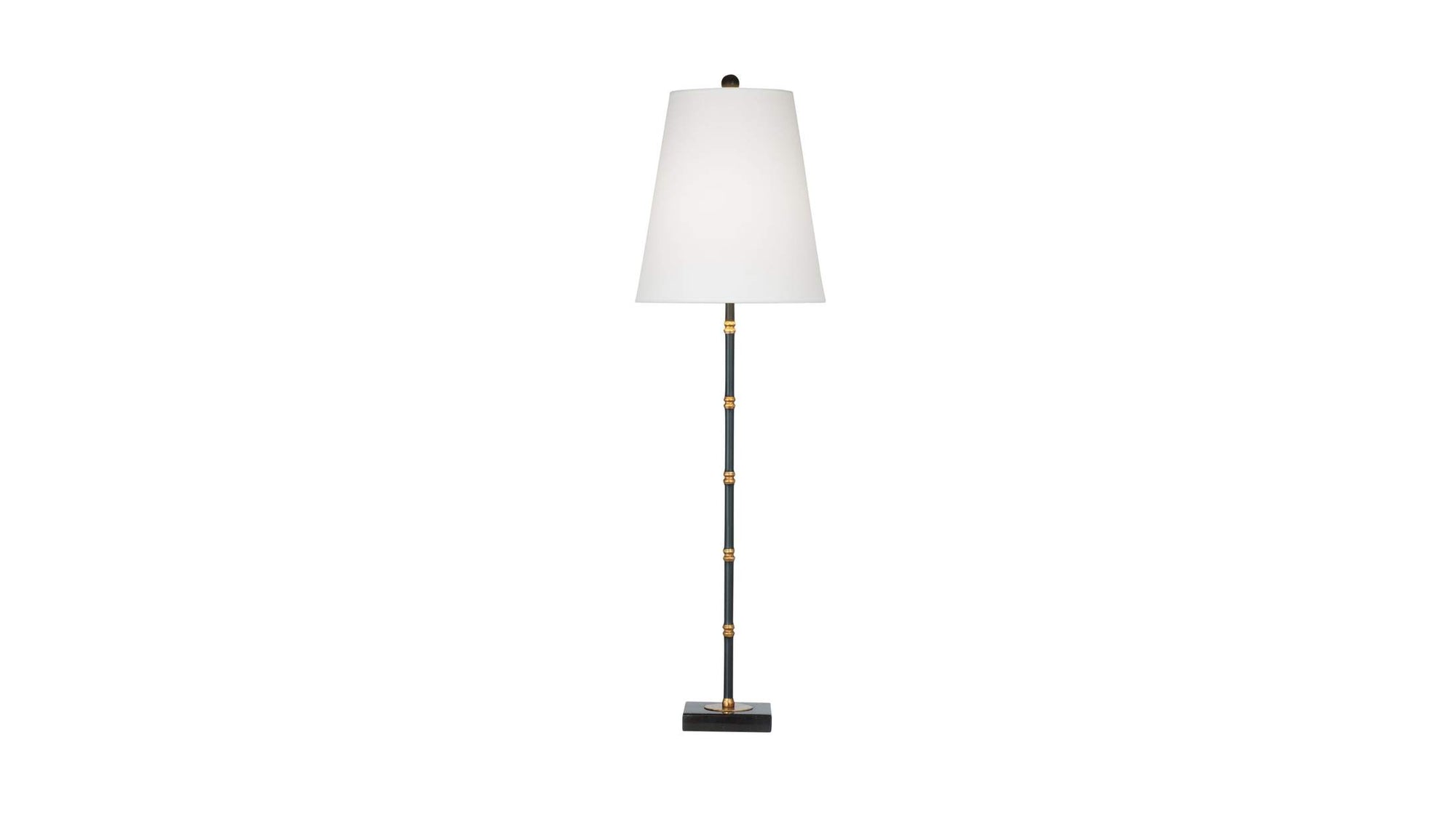 Alamance - Table Lamp - Black / White