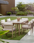 Teak Flow - Outdoor Bowl - Natural