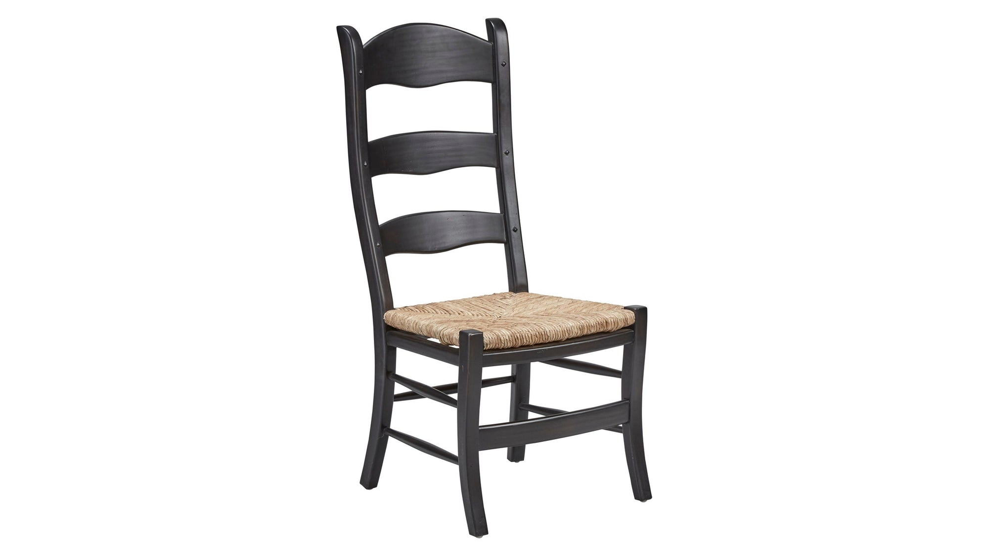 Crawford - Ladderback Side Chair Set of 2 - Black