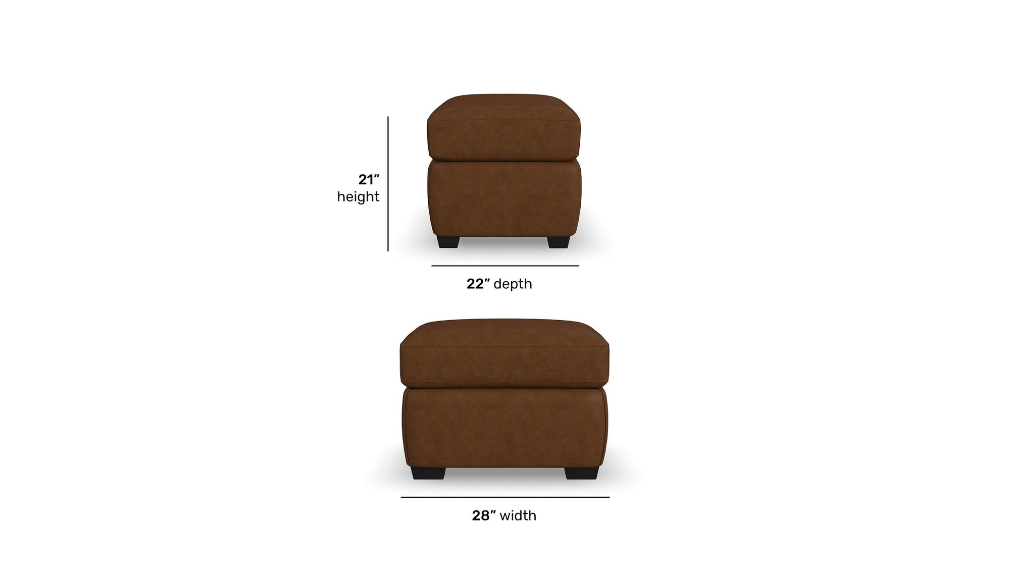 Hudson - Ottoman For Living Room