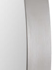 Pursley - Oval Mirror - Brushed Nickel