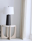 Sabine - Table Lamp - Black / White