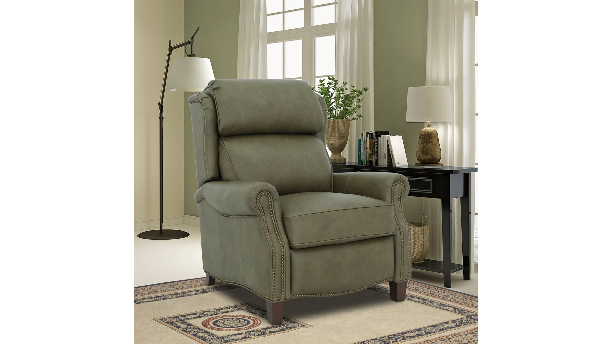 Meade - Push Thru The Arm Recliner