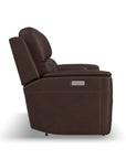 Henry - Power Reclining Loveseat With Console & Power Headrests & Lumbar