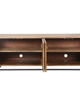 Everett - Server - Rustic Brown Mango / Ivory Bone / Grey Resin