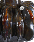 Umbrian - Gourd Vases (Set of 2) - White & Brown