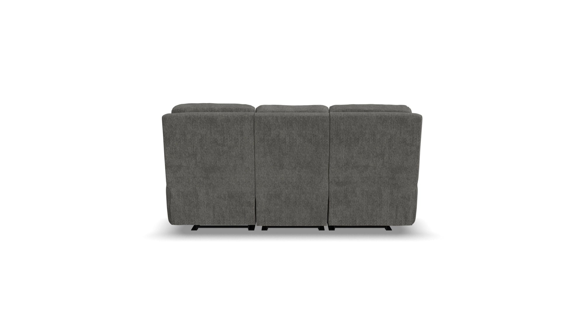 Penn - Transitional Fabric Power Reclining Sofa With Power Headrests &amp; Lumbar