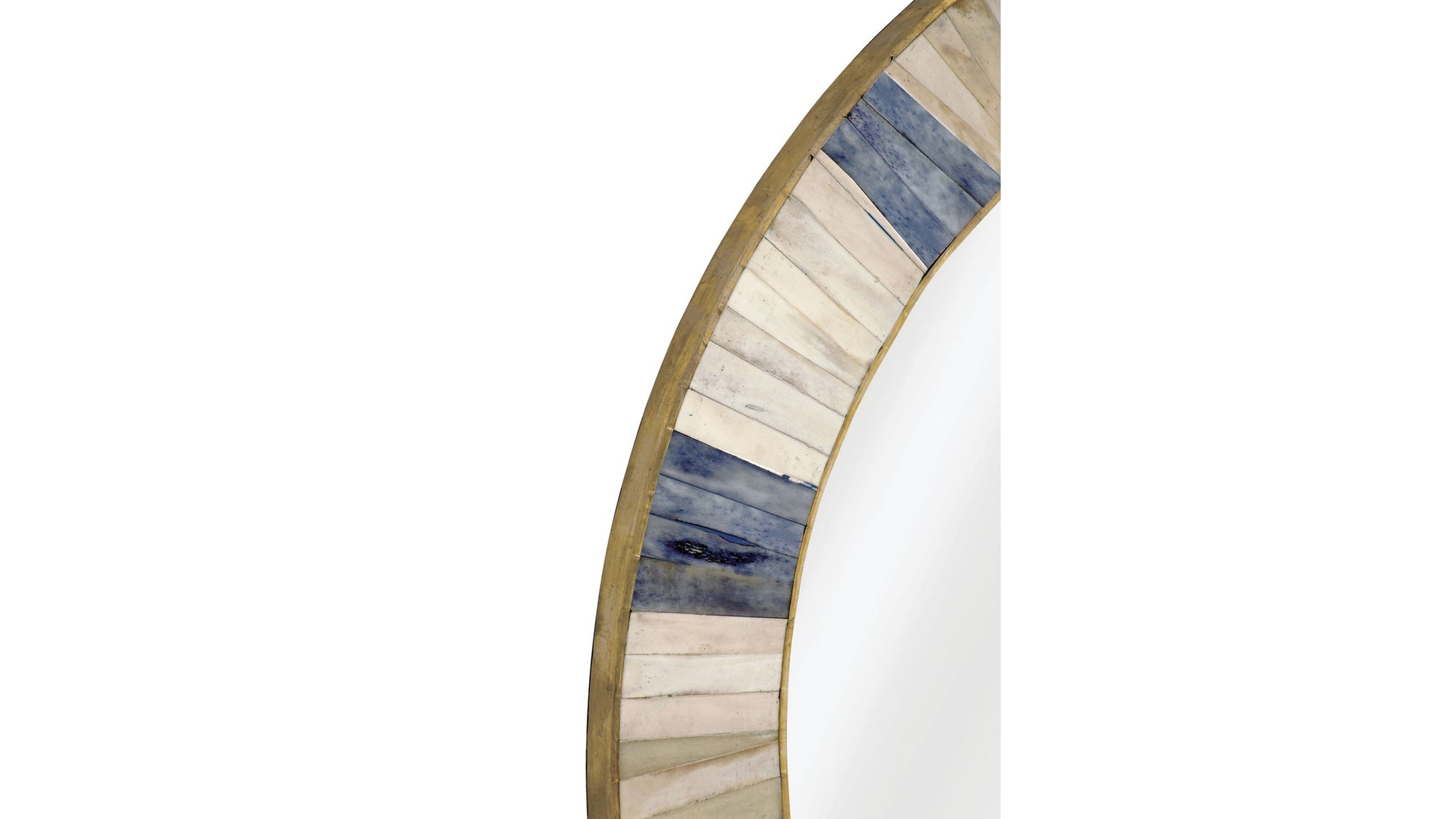 Keena - Wall Mirror - Blue